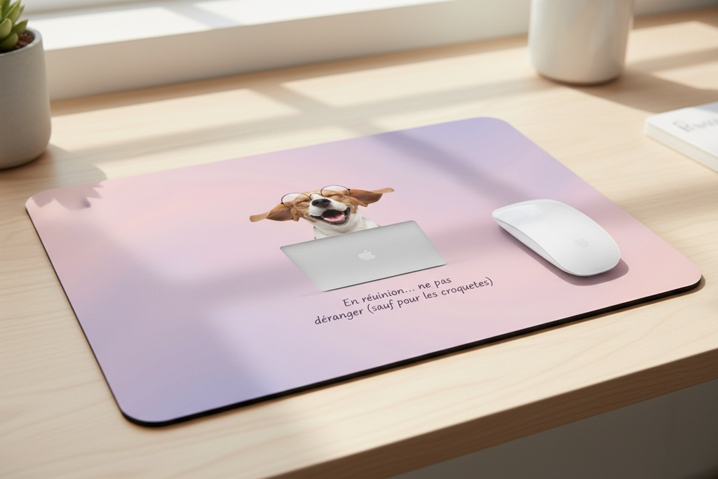 Tapis de souris Beagle En Réunion