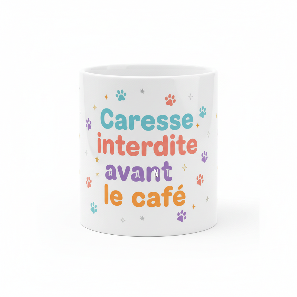 Mug Jazz - Caresse interdite avant le café