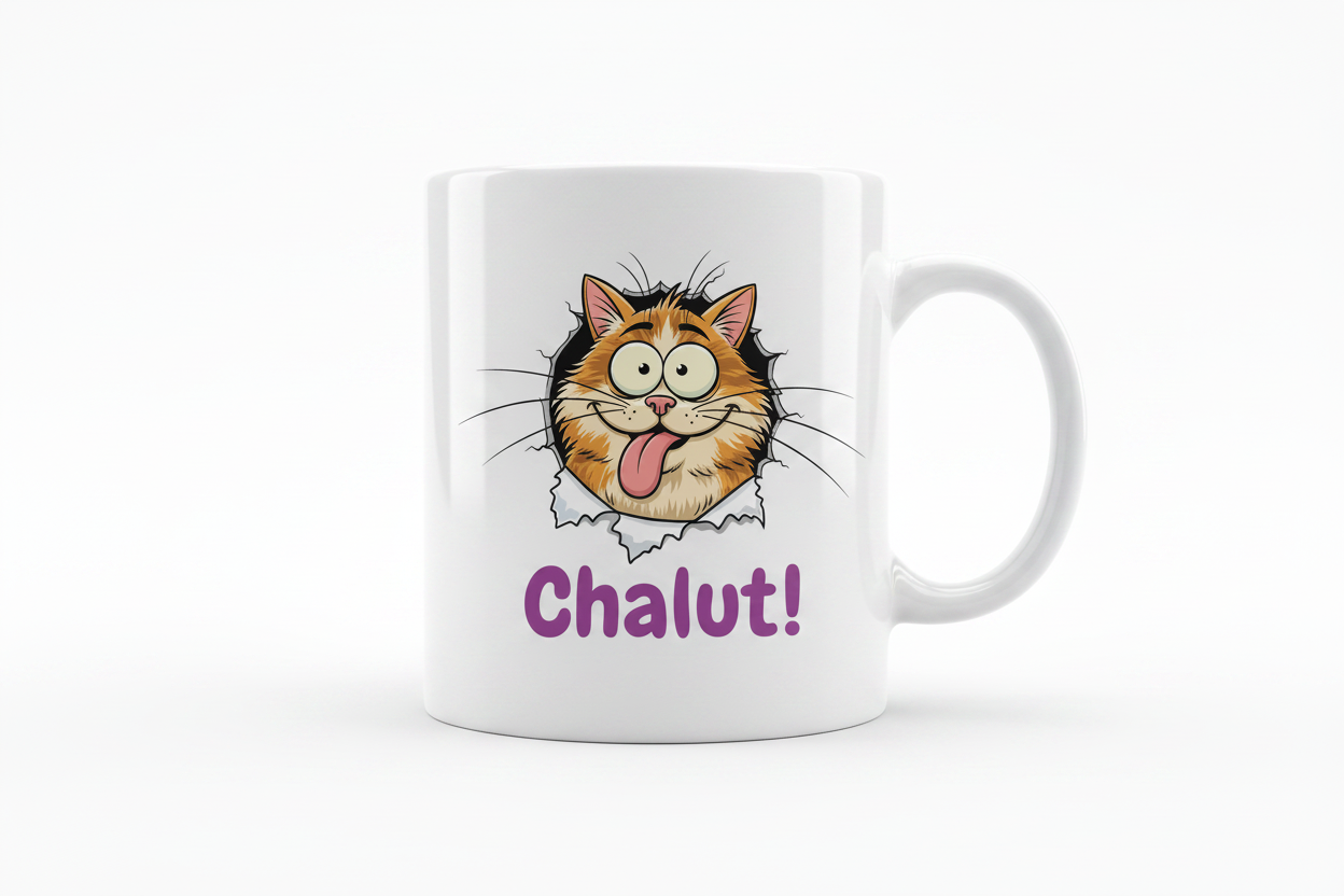 Mug "Chalut !" Cartoon - Réglisse & Cie