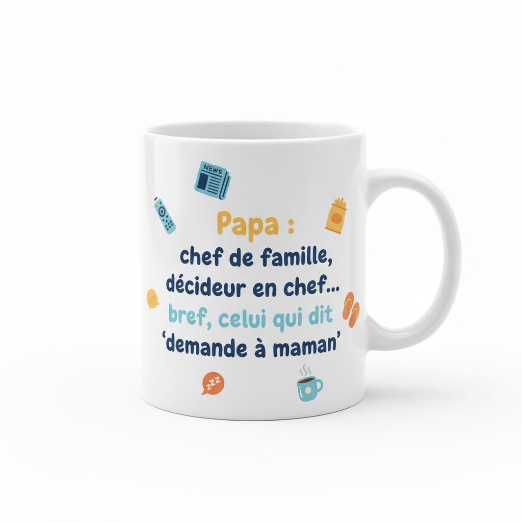 Mug Papa - Chef de famille