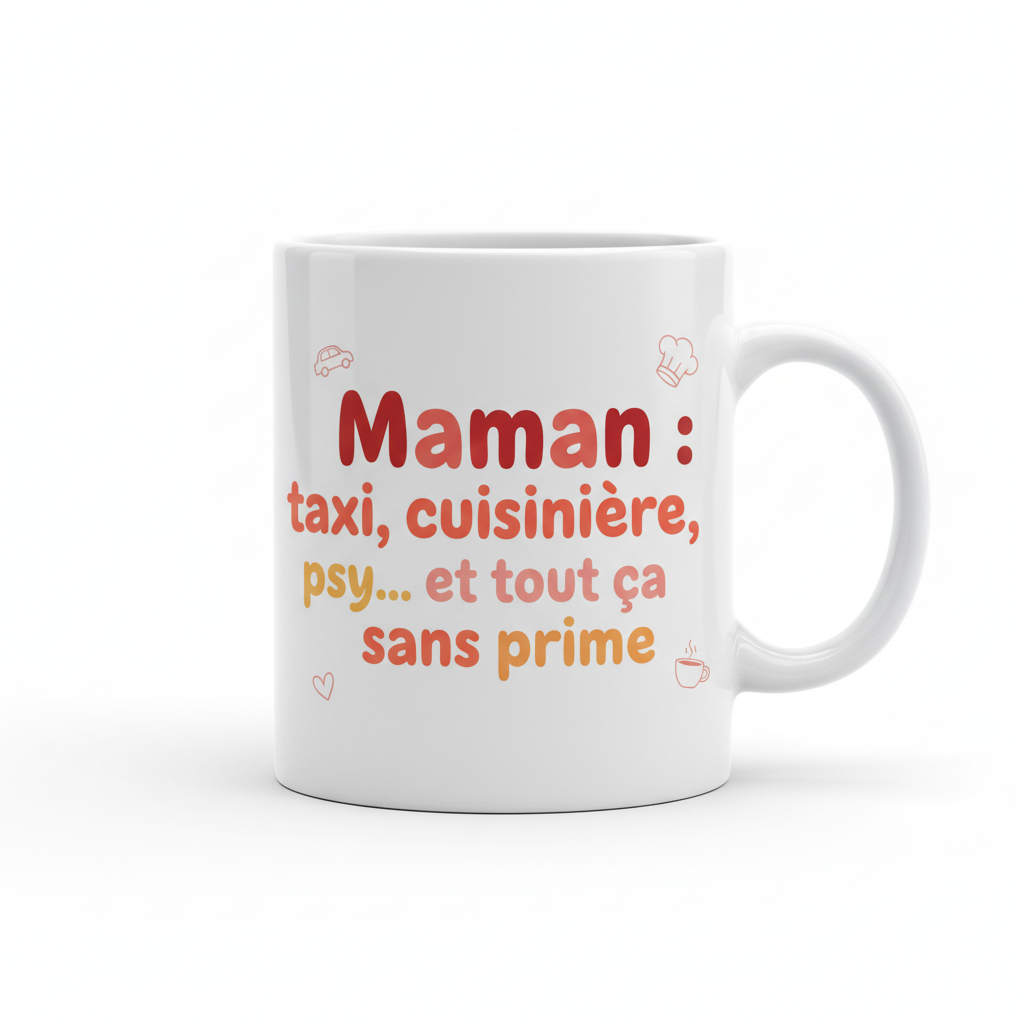 Mug Maman - Super Héroïne