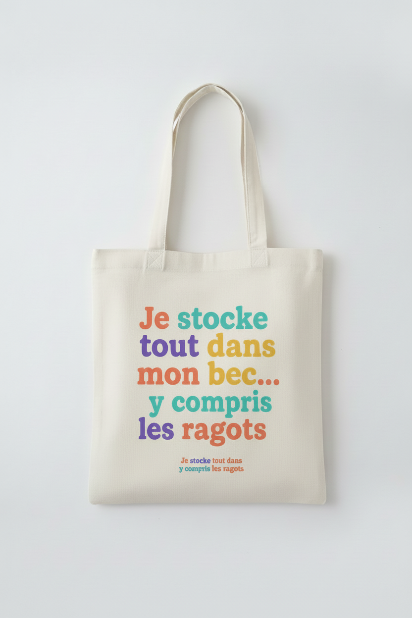 Tote Bag Mère Pélican