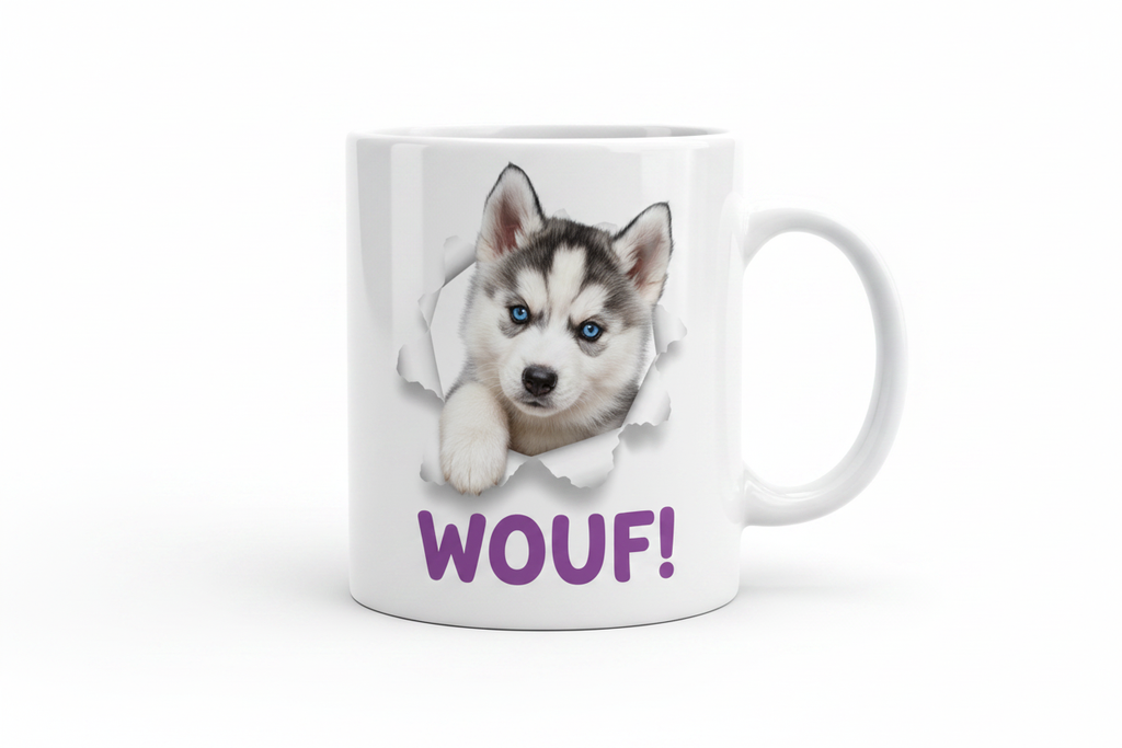 Mug "WOUF !" Réglisse & Cie