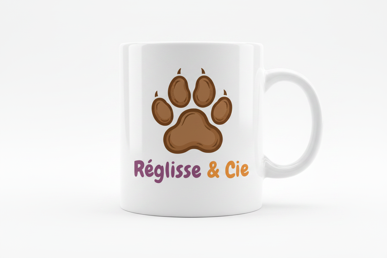 Mug "Wouf !" Cartoon - Réglisse & Cie