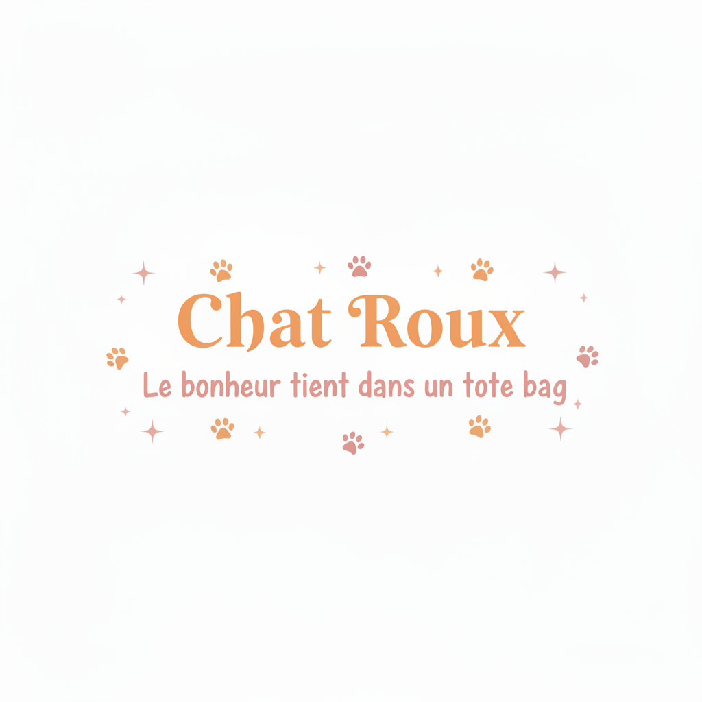 Tote Bag Chat Roux
