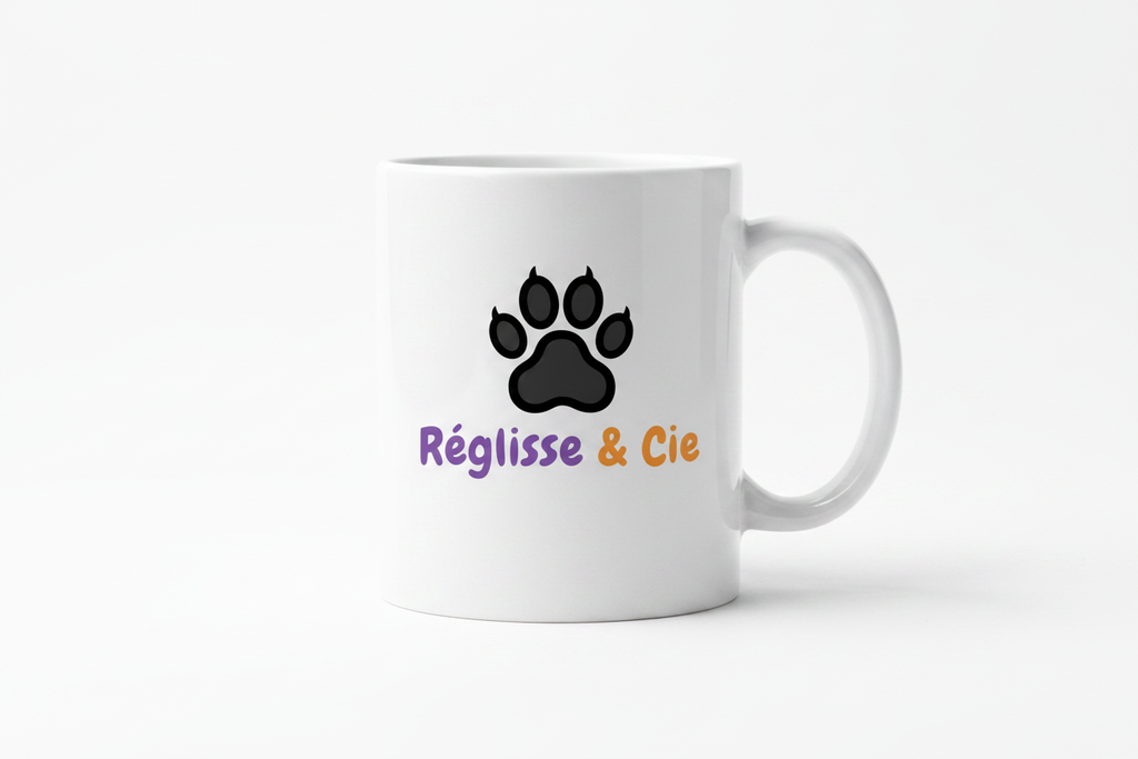 Mug "Chalut !" Chat Noir Cartoon - Réglisse & Cie