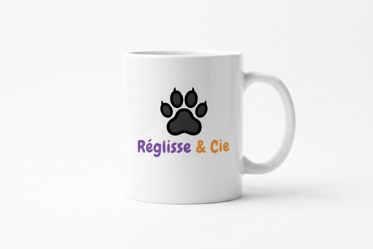 Mug "Chalut !" Chat Noir Cartoon - Réglisse & Cie