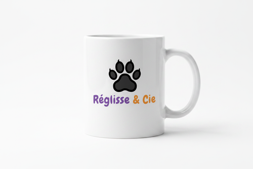 Mug "Chalut !" Chat Noir Cartoon - Réglisse & Cie
