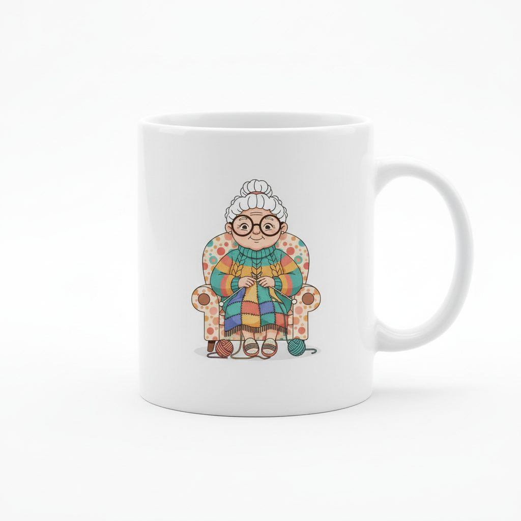 Mug Mamie & fière de l'être
