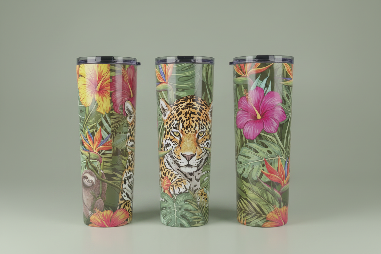 Tumbler Tropical Jungle