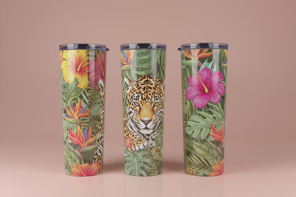 Tumbler Tropical Jungle