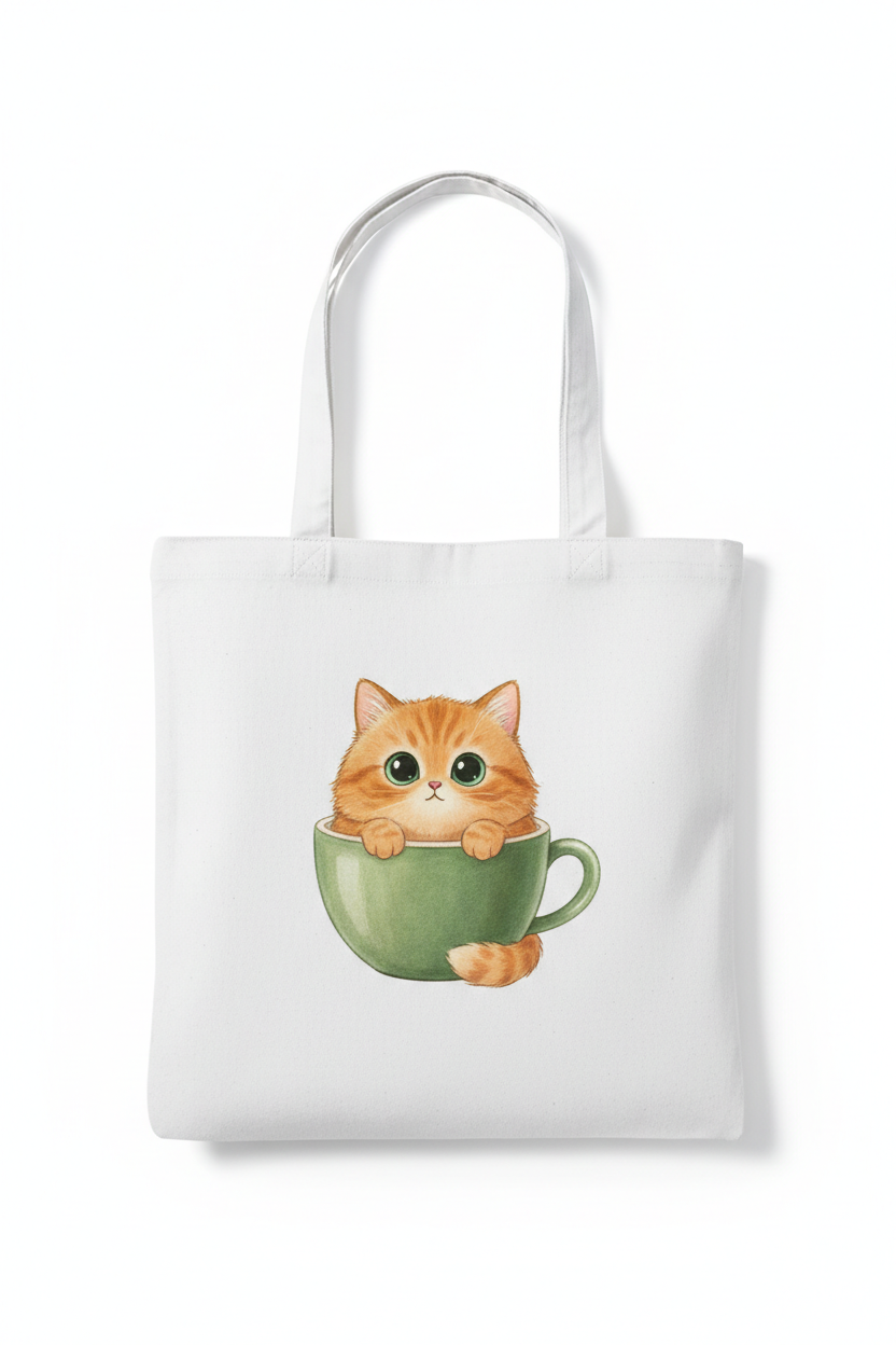 Tote Bag Chat Roux