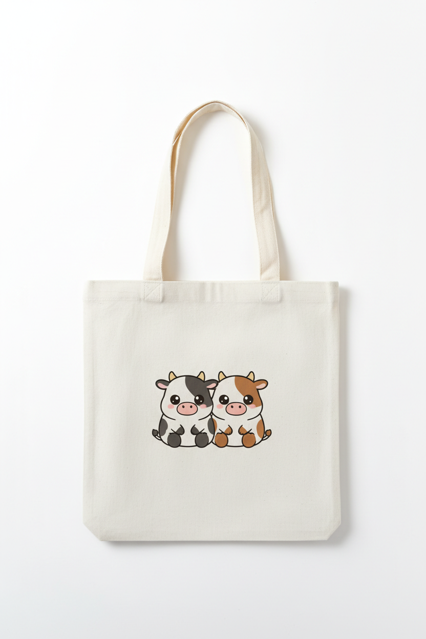 Tote Bag Le Gang des Meumeus - Version Kawaii