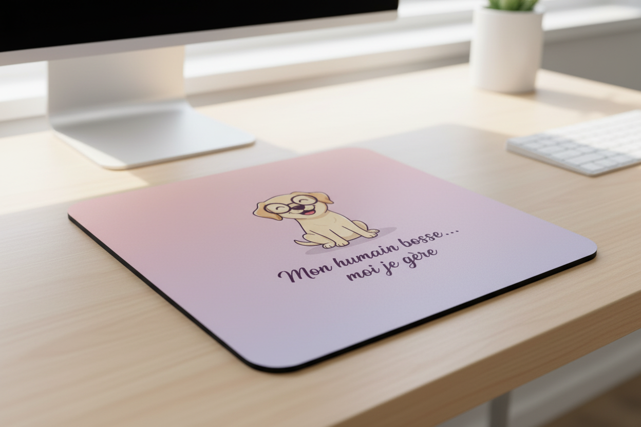 Tapis de souris Labrador Humour