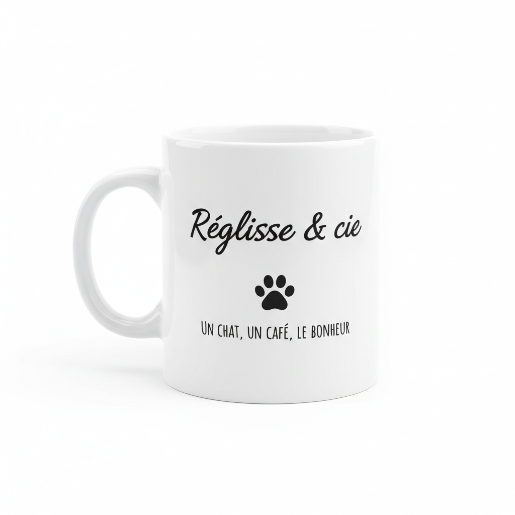 Mug Réglisse & cie - seconde face